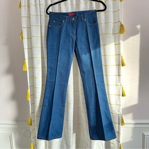 Hugo Boss Blue Flare & Wide Leg Jeans